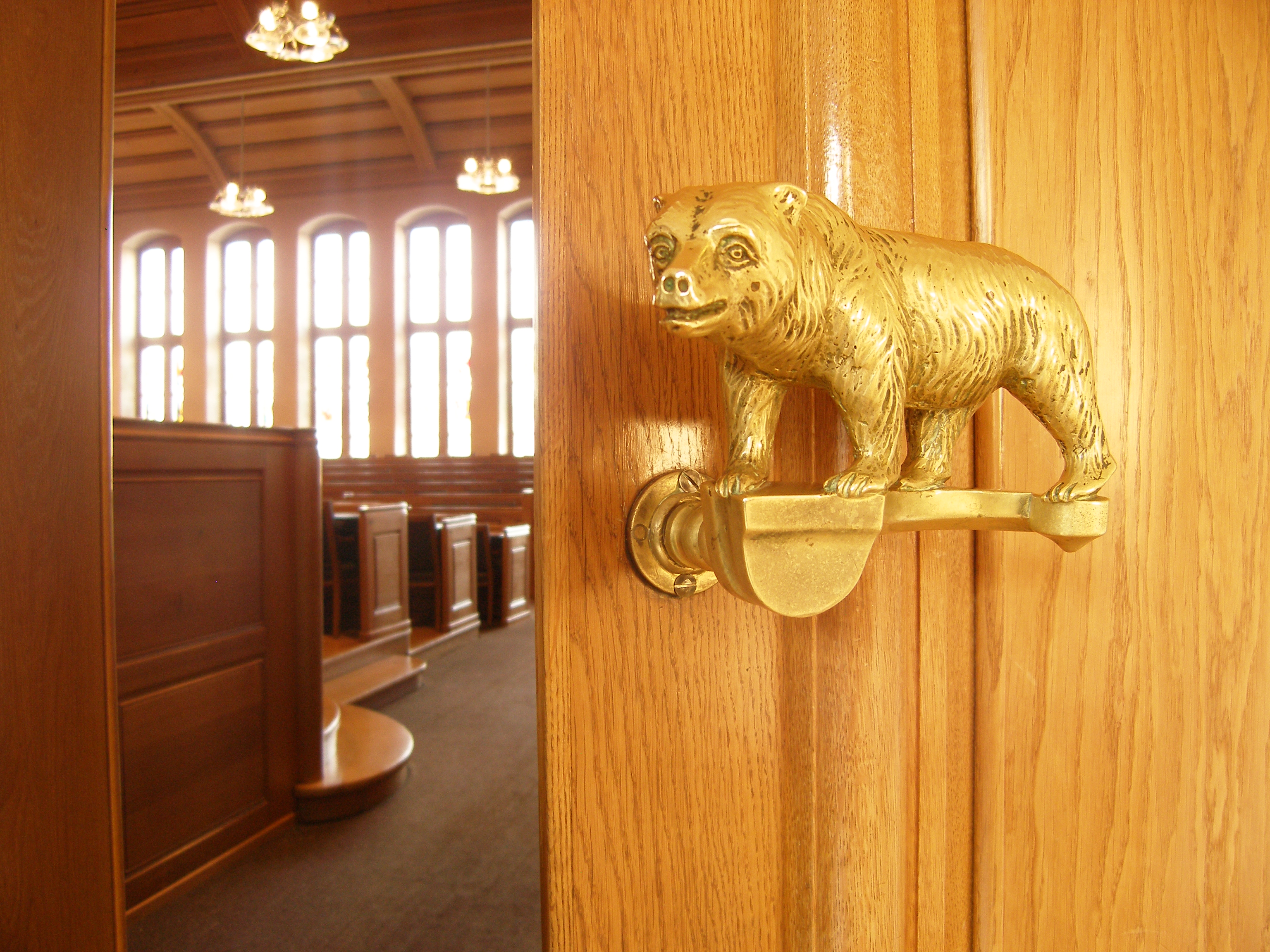 Entrée à la salle du Grand Conseil, hôtel du gouvernement Berne